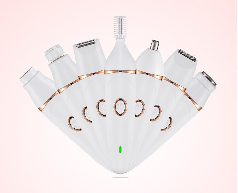 7 In 1 Electric Eyebrow Trimmer USB Rechargeable Home Use Devices Hair Remover product image